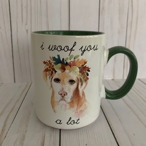Dog mom, I woof you a lot, coffee mug tea mug